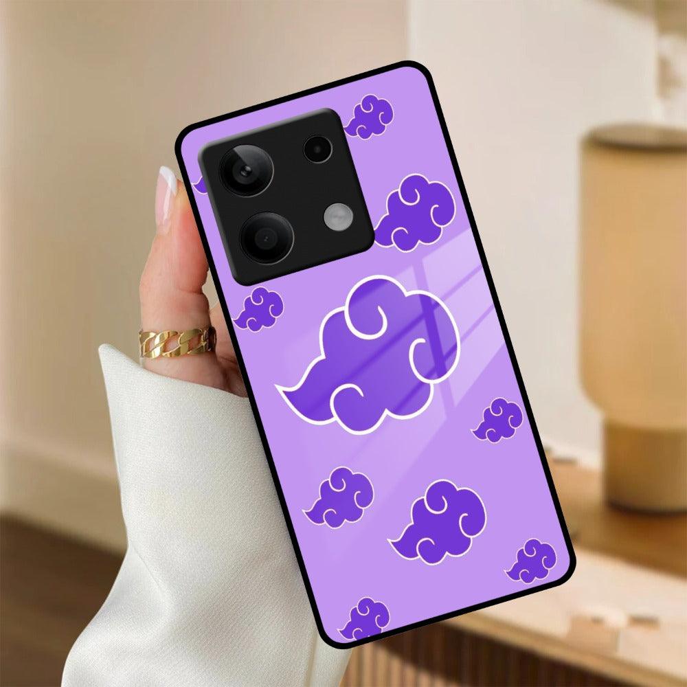 Purple Cloud Mobile Glass Phone Case Cover For Redmi/Xiaomi