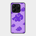 Purple Cloud Mobile Glass Phone Case For Redmi Note 14 Se 5G