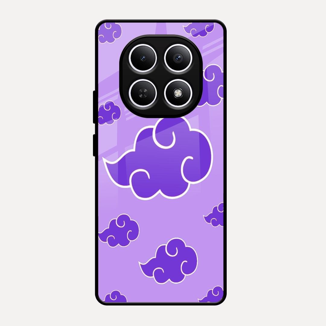 Purple Cloud Mobile Glass Phone Case For Redmi Note 15 5G