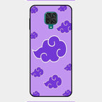 Purple Cloud Mobile Glass Phone Case For Redmi Note 9 Pro Max