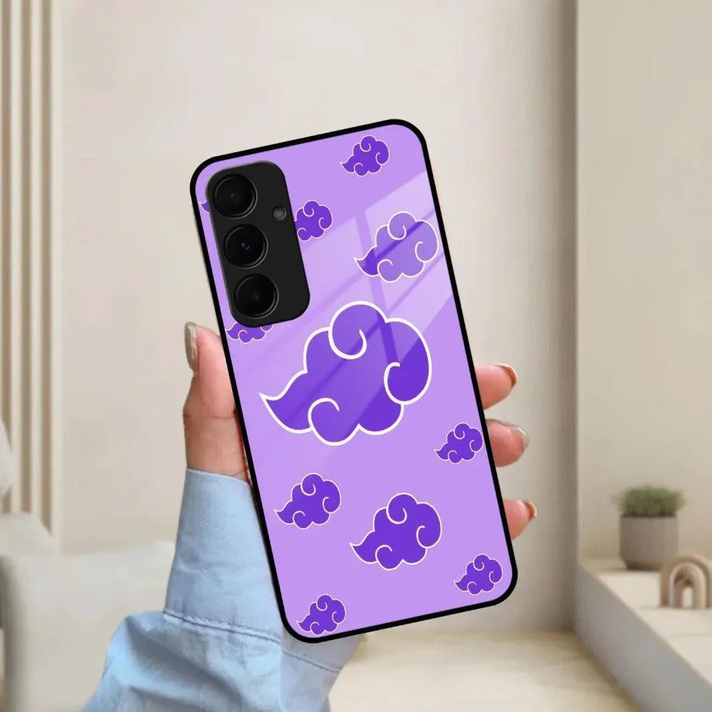 Purple Cloud Mobile Glass Phone Case Cover For Samsung - ShopOnCliQ