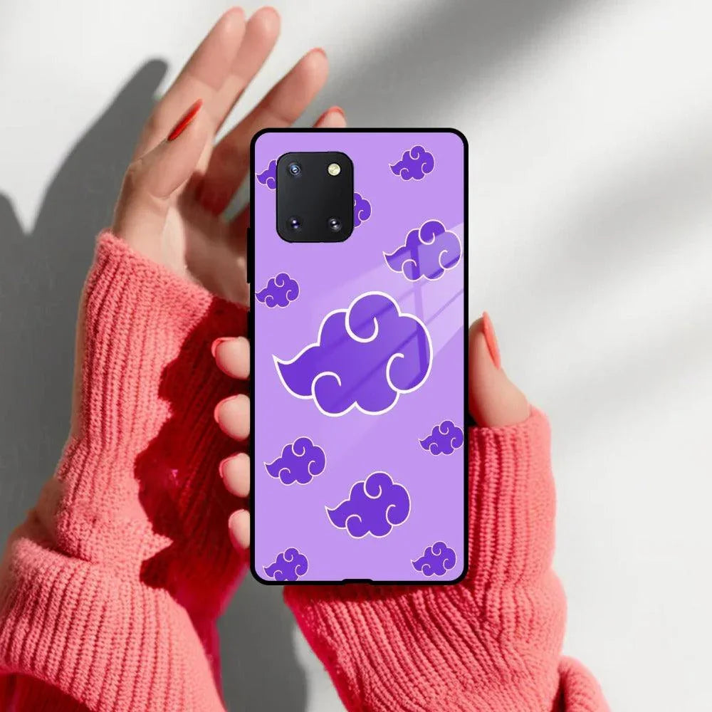 Purple Cloud Mobile Glass Phone Case Cover For Samsung - ShopOnCliQ