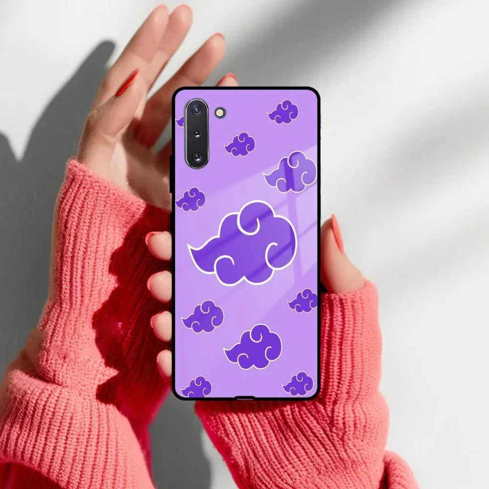 Purple Cloud Mobile Glass Phone Case Cover For Samsung - ShopOnCliQ