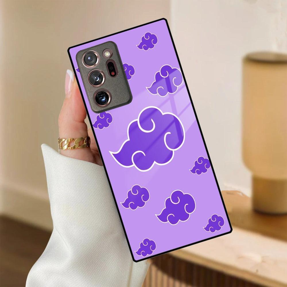 Purple Cloud Mobile Glass Phone Case Cover For Samsung - ShopOnCliQ
