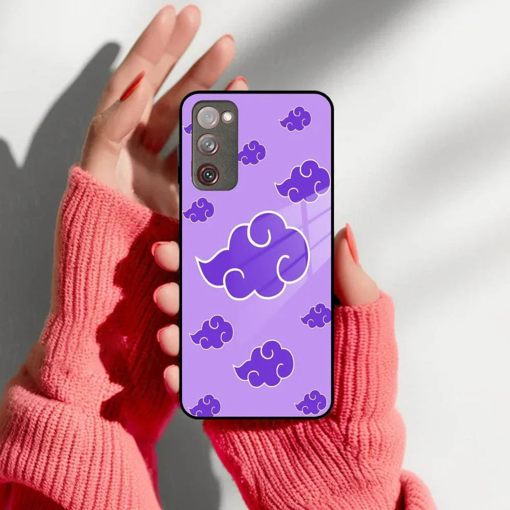 Purple Cloud Mobile Glass Phone Case Cover For Samsung - ShopOnCliQ