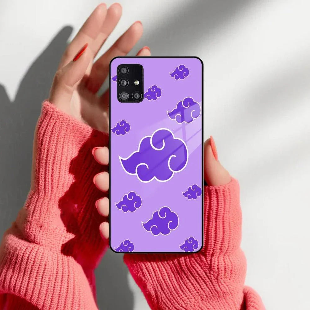 Purple Cloud Mobile Glass Phone Case Cover For Samsung - ShopOnCliQ