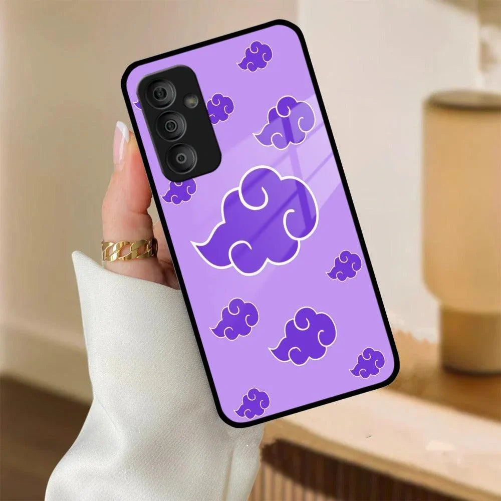 Purple Cloud Mobile Glass Phone Case Cover For Samsung - ShopOnCliQ