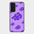Purple Cloud Mobile Glass Phone Case For Samsung Galaxy A25 5G