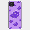 Purple Cloud Mobile Glass Phone Case For Samsung Galaxy F42 5G