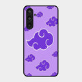 Purple Cloud Mobile Glass Phone Case For Samsung Galaxy M35 5G