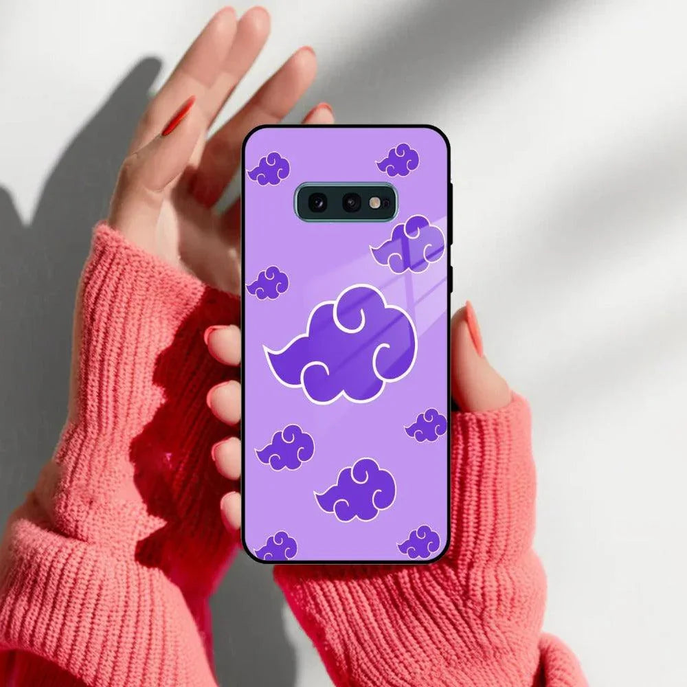 Purple Cloud Mobile Glass Phone Case Cover For Samsung - ShopOnCliQ