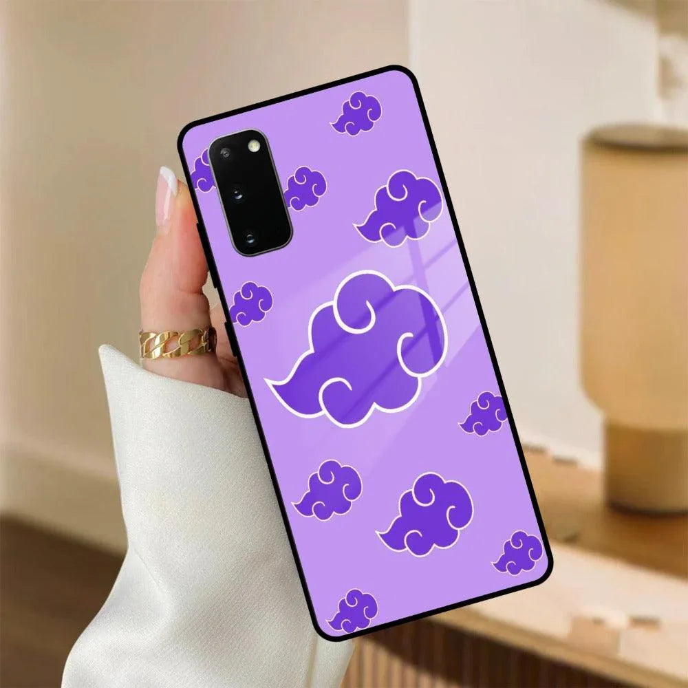 Purple Cloud Mobile Glass Phone Case Cover For Samsung - ShopOnCliQ