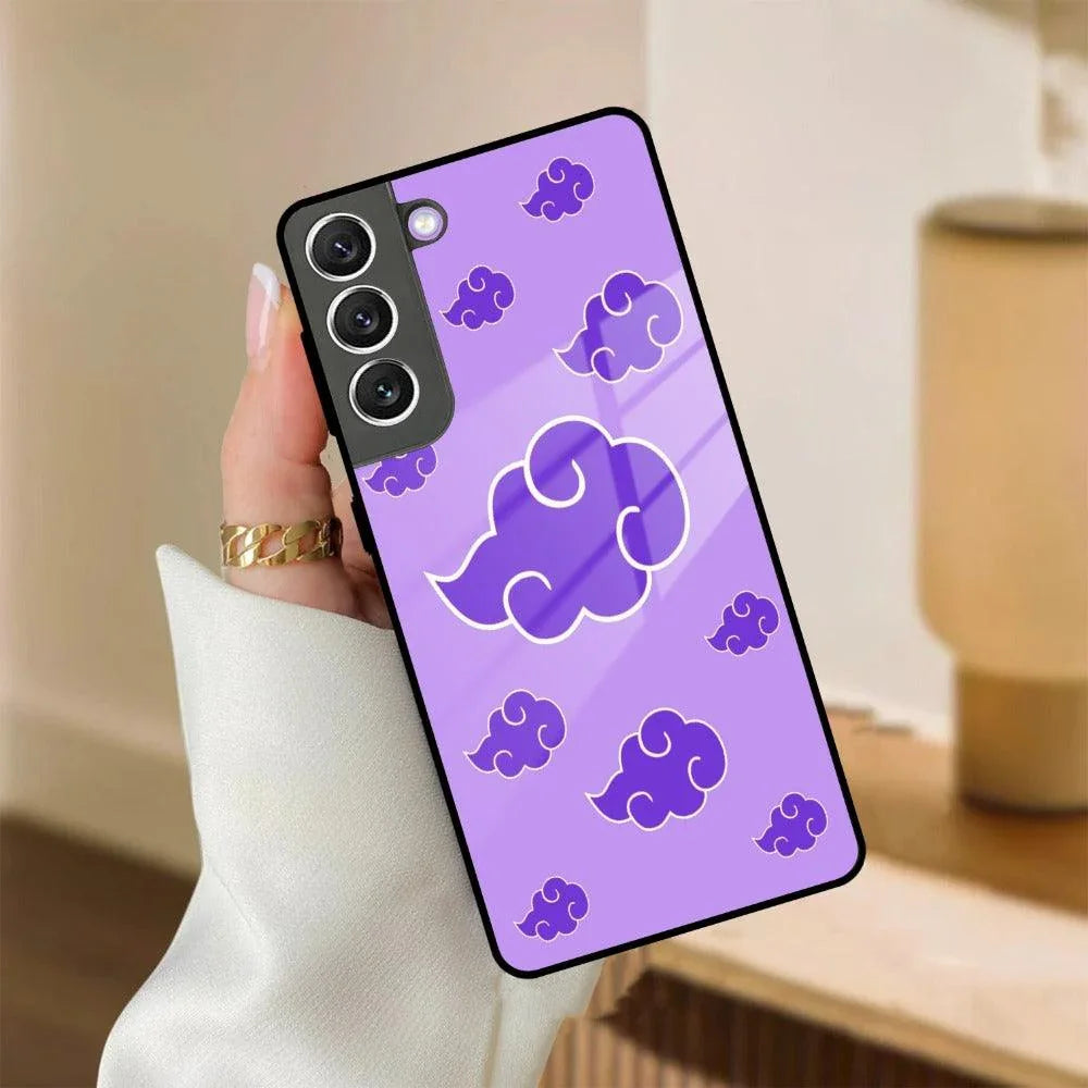Purple Cloud Mobile Glass Phone Case Cover For Samsung - ShopOnCliQ