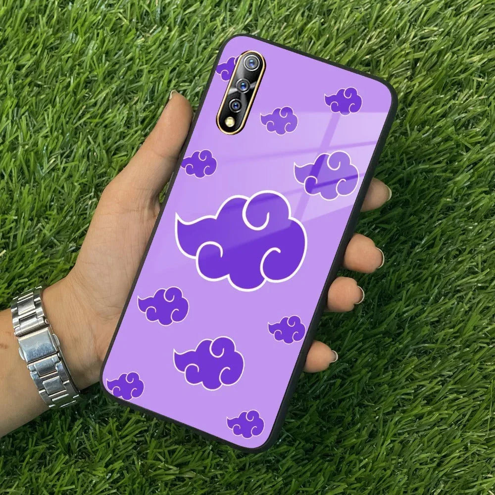 Purple Cloud Mobile Glass Phone Case For Vivo - ShopOnCliQ