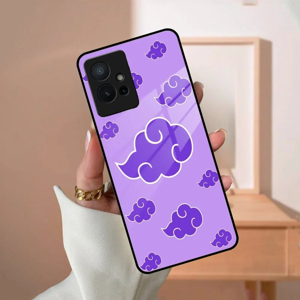 Purple Cloud Mobile Glass Phone Case For Vivo - ShopOnCliQ