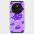 Purple Cloud Mobile Glass Phone Case For Vivo T4 5G