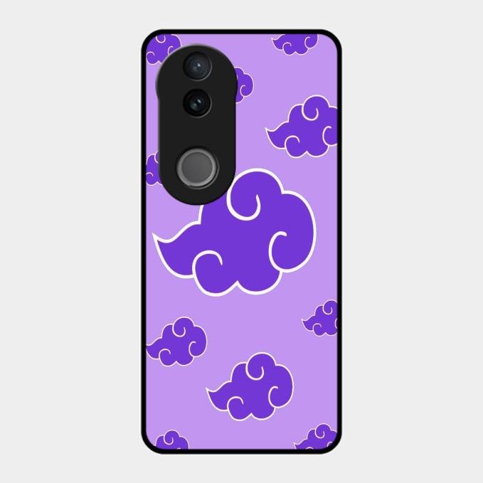 Purple Cloud Mobile Glass Phone Case For Vivo T4R 5G