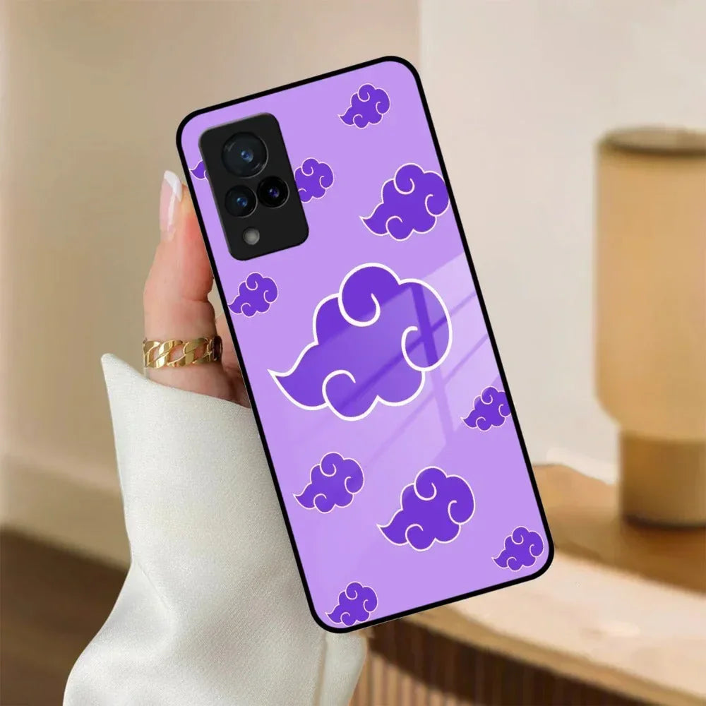 Purple Cloud Mobile Glass Phone Case For Vivo - ShopOnCliQ