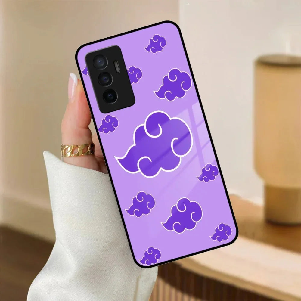 Purple Cloud Mobile Glass Phone Case For Vivo - ShopOnCliQ