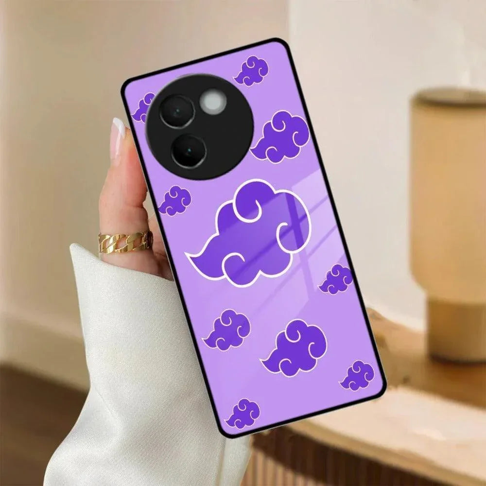 Purple Cloud Mobile Glass Phone Case For Vivo - ShopOnCliQ