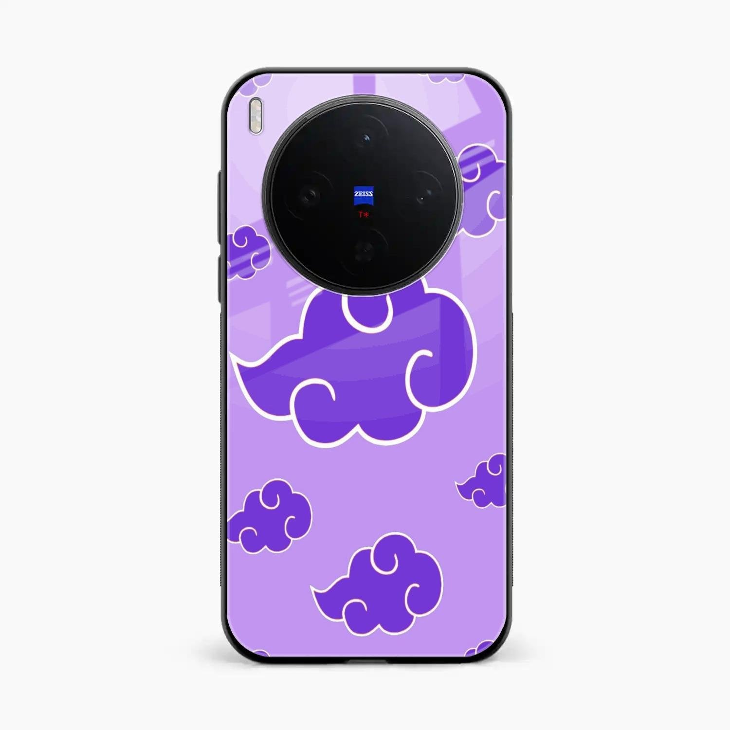 Purple Cloud Mobile Glass Phone Case For Vivo X300 5G
