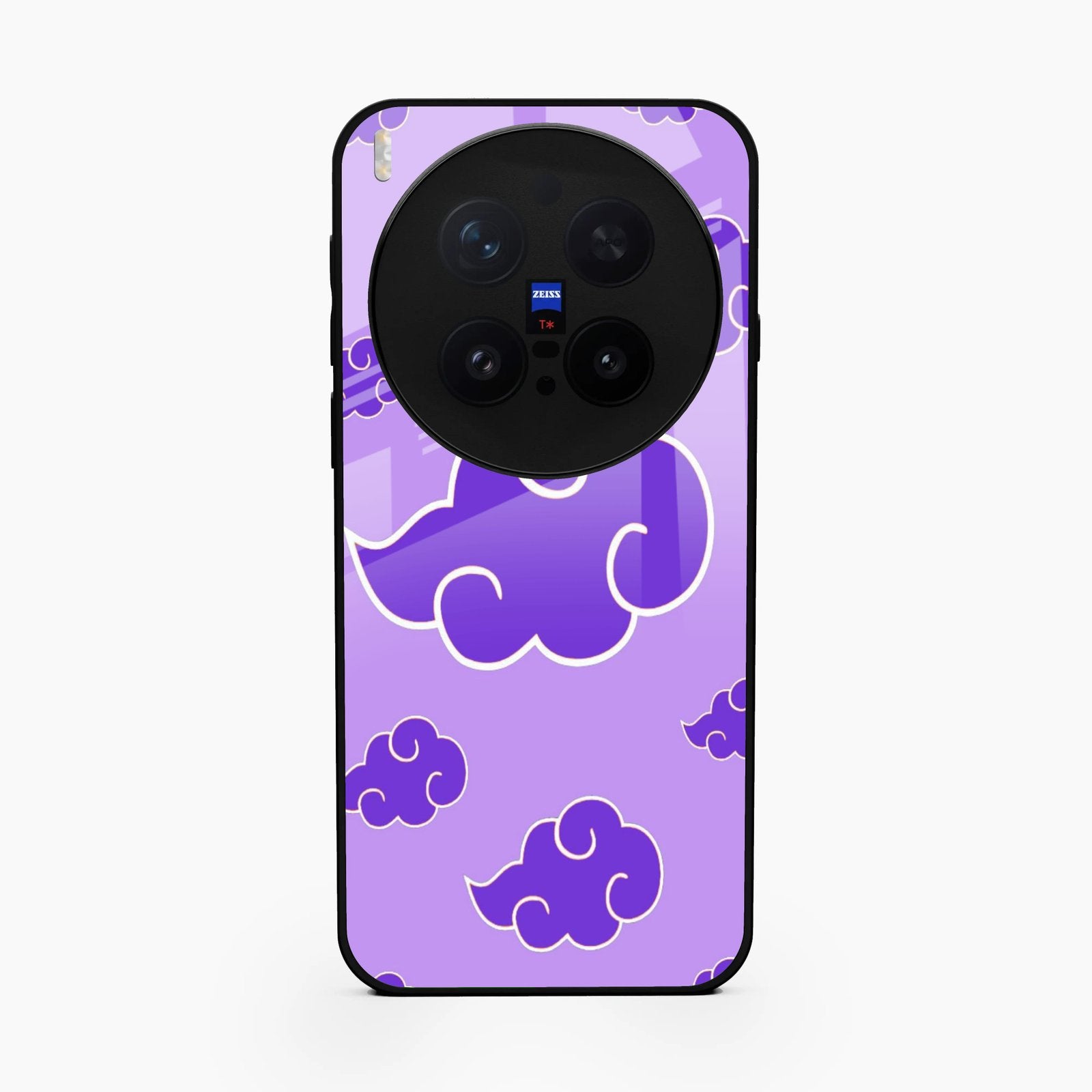 Purple Cloud Mobile Glass Phone Case For Vivo X300 Pro 5G