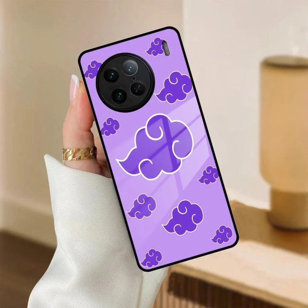 Purple Cloud Mobile Glass Phone Case For Vivo - ShopOnCliQ