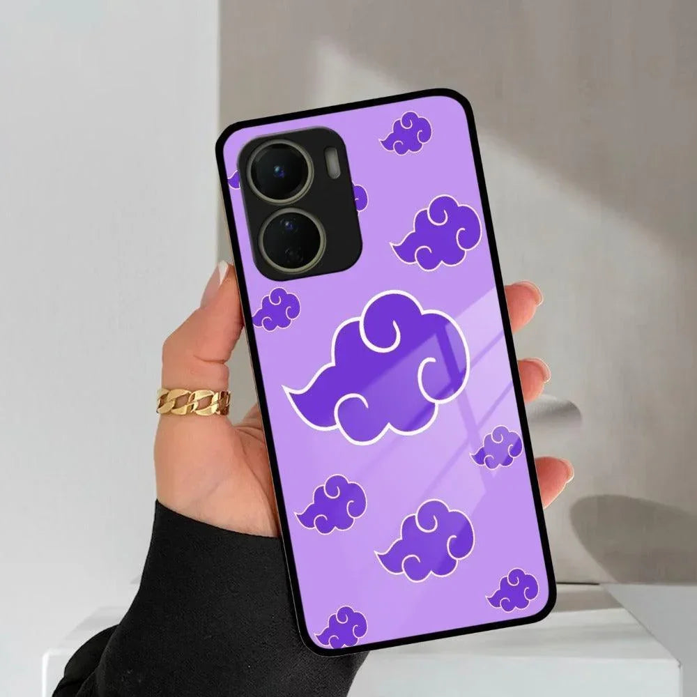 Purple Cloud Mobile Glass Phone Case For Vivo - ShopOnCliQ