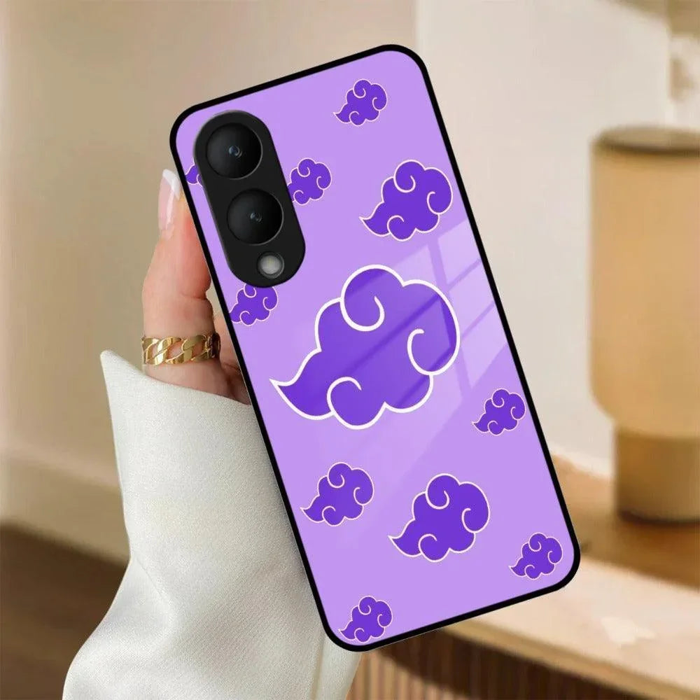 Purple Cloud Mobile Glass Phone Case For Vivo - ShopOnCliQ