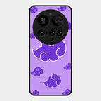 Purple Cloud Mobile Glass Phone Case For Xiaomi 15 Ultra 5G
