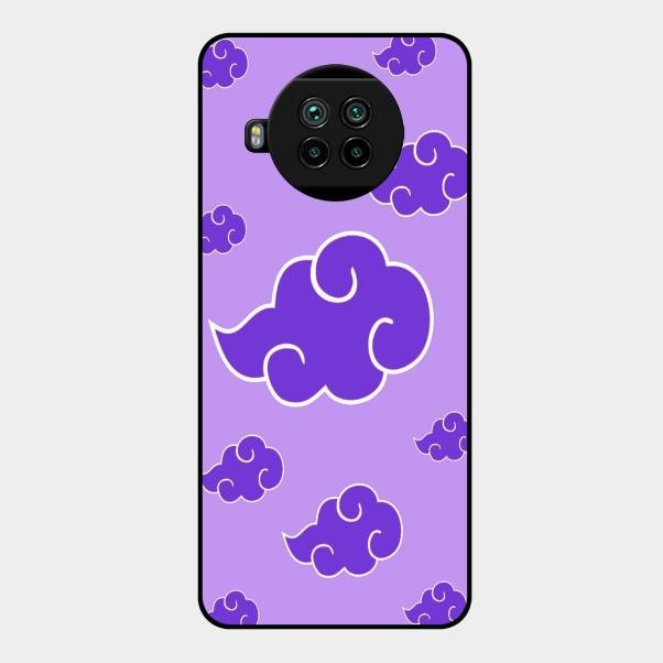 Purple Cloud Mobile Glass Phone Case For Xiaomi Mi 10I 5G