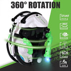 Rolling R/C Stunt Car for Kids 6 Plus Transforming Ball Mode 360 Degree Spins LED Lights Remote Control Toy - ShopOnCliQ