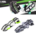 Rolling R/C Stunt Car for Kids 6 Plus Transforming Ball Mode 360 Degree Spins LED Lights Remote Control Toy - ShopOnCliQ