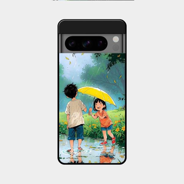 Raindrop Moments Glass Case Cover For Google Pixel 8 Pro 5G