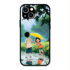 Raindrop Moments Glass Case Cover For iPhone 13