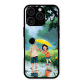 Raindrop Moments Glass Case Cover For iPhone 16 Pro
