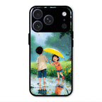 Raindrop Moments Glass Case Cover For iPhone 17 Pro