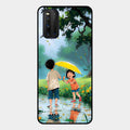 Raindrop Moments Glass Case Cover For Iqoo 3 5G
