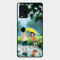 Raindrop Moments Glass Case Cover For Iqoo 7 Legend 5G
