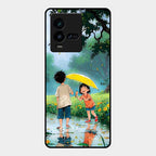 Raindrop Moments Glass Case Cover For Iqoo 9T 5G