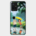 Raindrop Moments Glass Case Cover For Iqoo Z6 5G