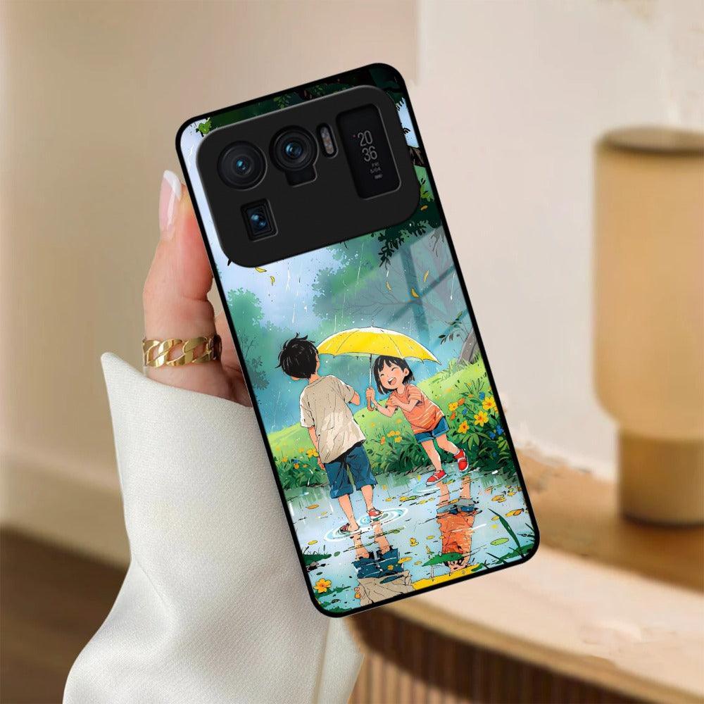 Raindrop Moments Glass Case Cover For Redmi/Xiaomi - ShopOnCliQ