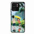 Raindrop Moments Glass Case Cover For Motorola Edge 40