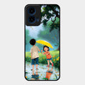 Raindrop Moments Glass Case Cover For Motorola G45 5G