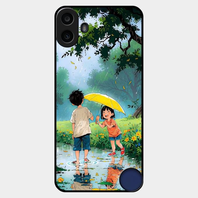 Raindrop Moments Glass Case Cover For Nothing Cmf Phone 1