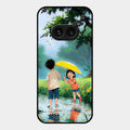 Raindrop Moments Glass Case Cover For Nothing Phone 2A 5G