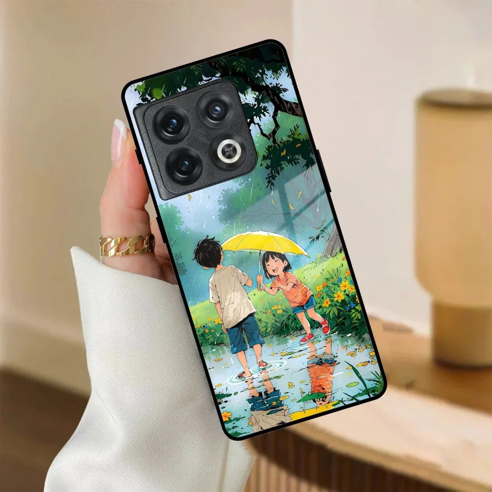 Raindrop Moments Glass Case Cover For OnePlus - ShopOnCliQ