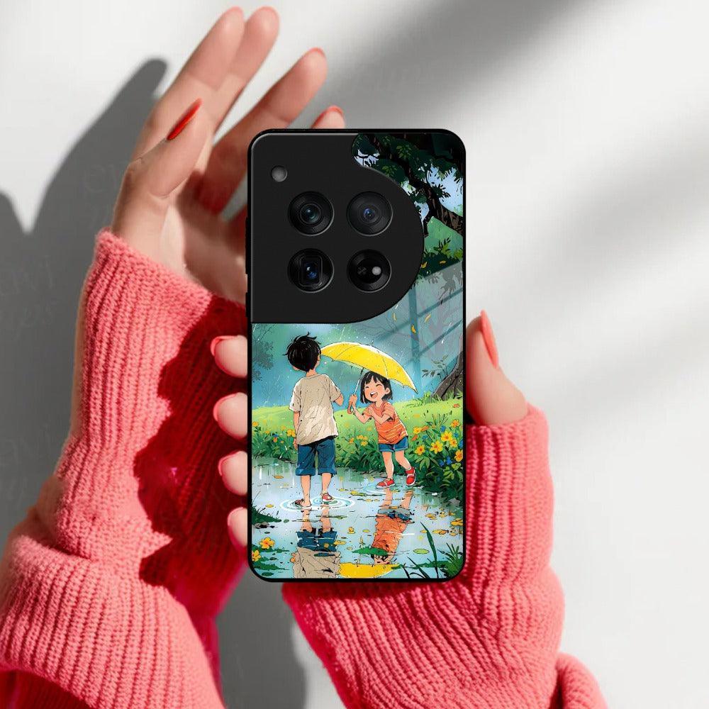Raindrop Moments Glass Case Cover For OnePlus - ShopOnCliQ