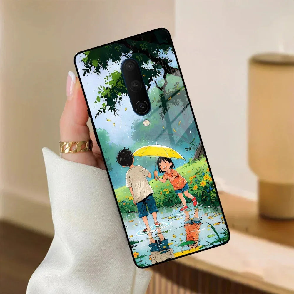 Raindrop Moments Glass Case Cover For OnePlus - ShopOnCliQ