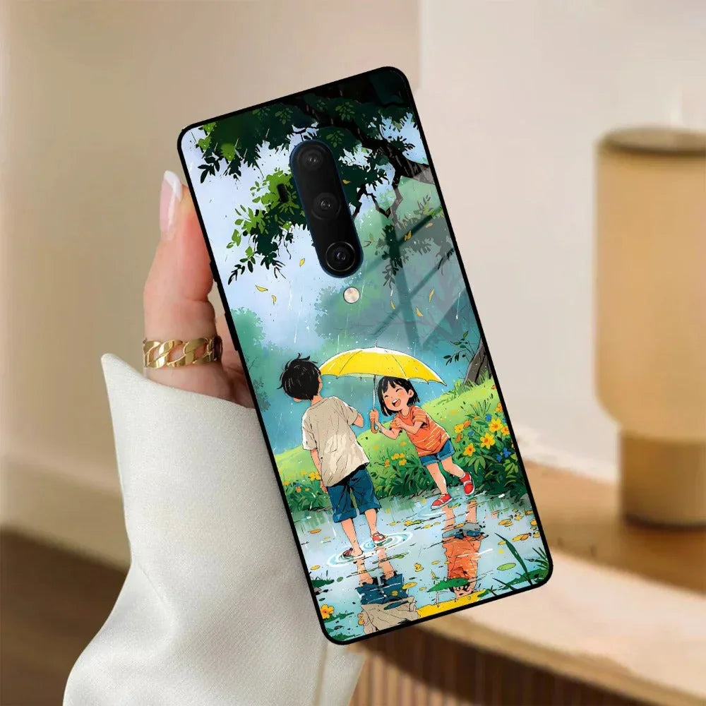 Raindrop Moments Glass Case Cover For OnePlus - ShopOnCliQ